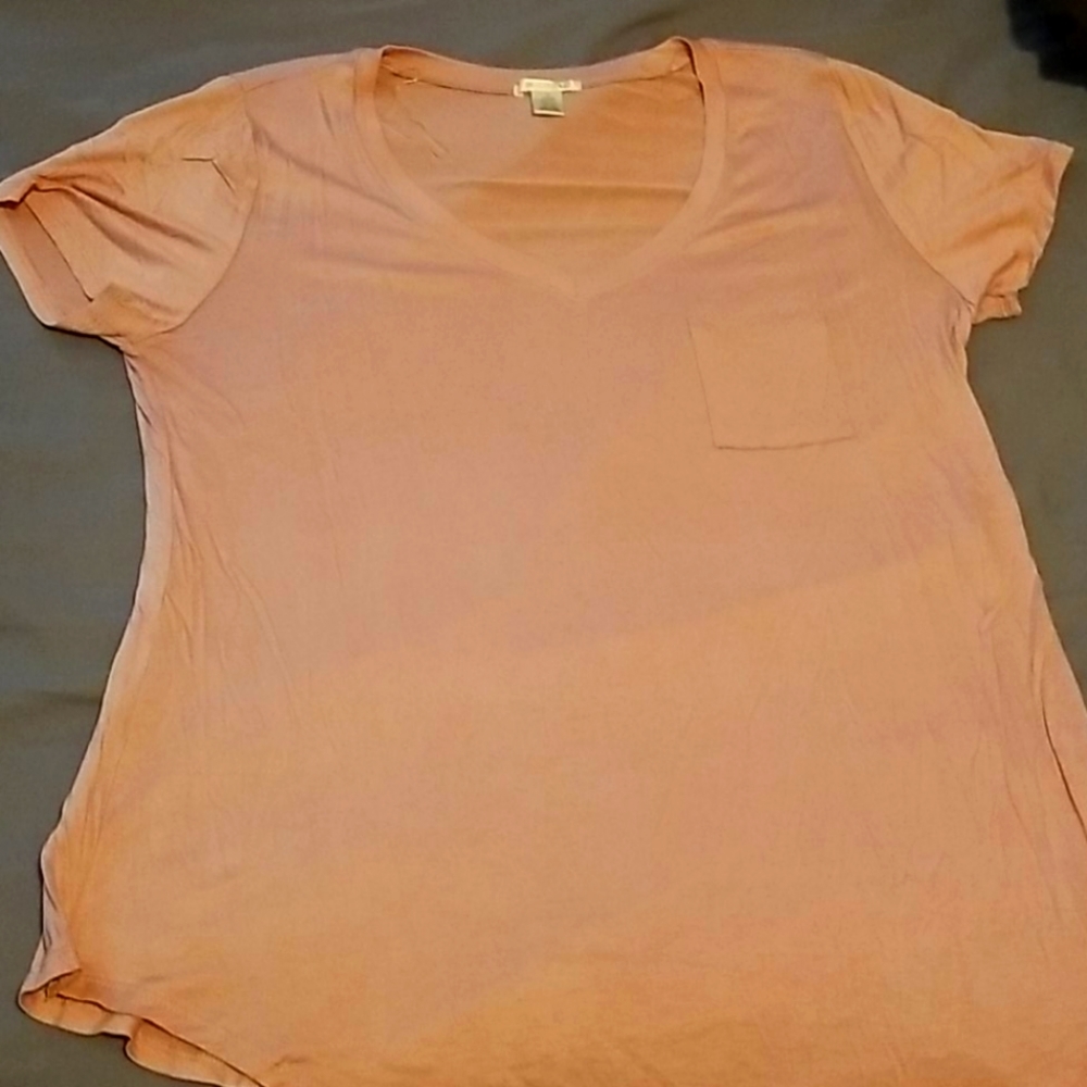 Short Sleeve Top (Rose Gold color)